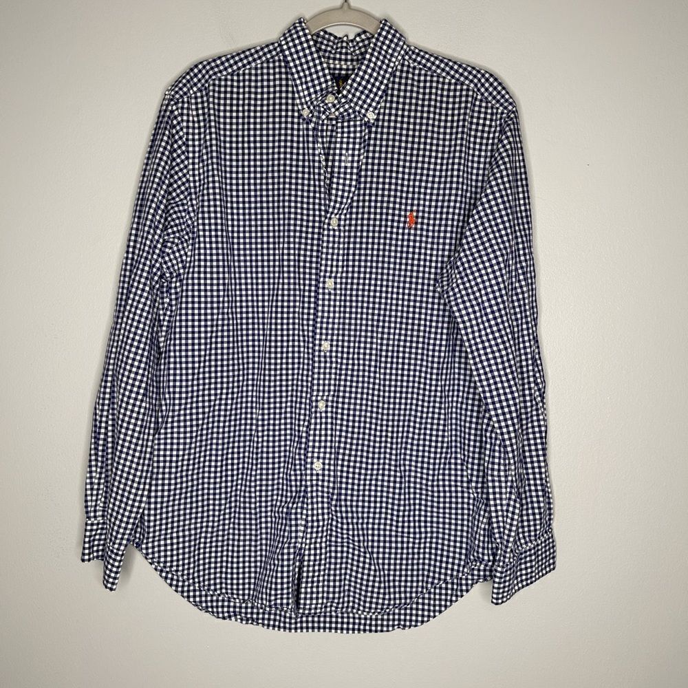 Ralph Lauren Gingham Button Down Shirt
